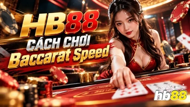 HB88 cách chơi Baccarat Speed và quy tắc vận hành bàn cược